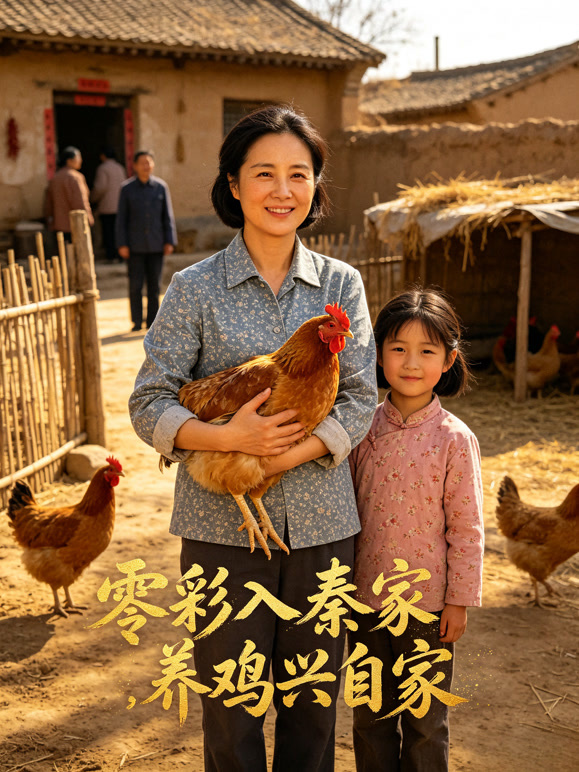 零彩入秦家，养鸡兴自家