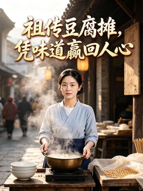 祖传豆腐摊，凭味道赢回人心
