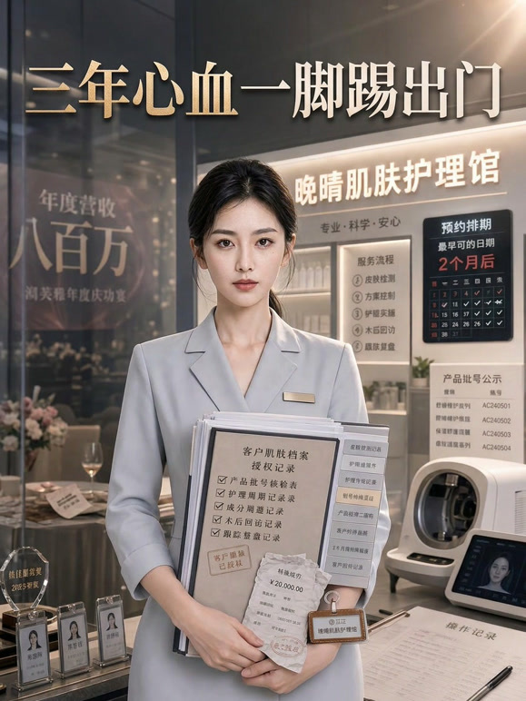 三年心血一脚踢出门