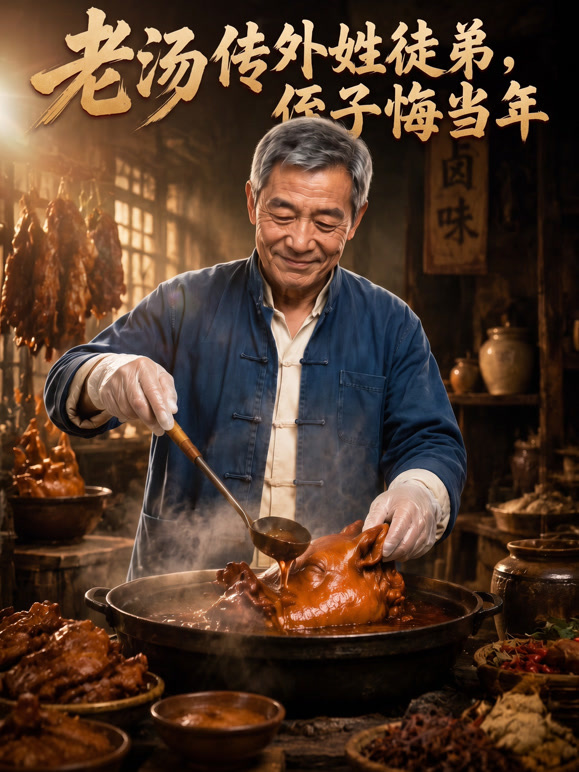 老汤传外姓徒弟，侄子悔当年