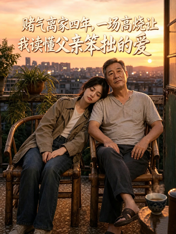 赌气离家四年，一场高烧让我读懂父亲笨拙的爱