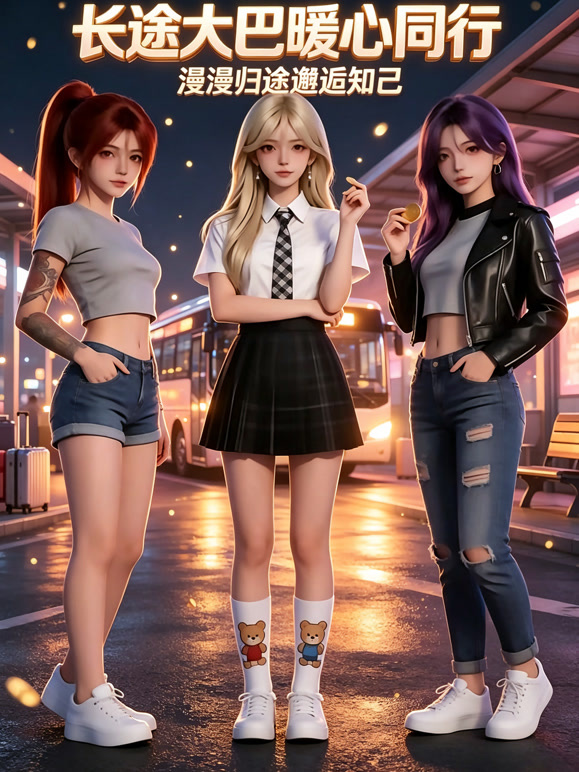 邻家程序员，邂逅三位少女