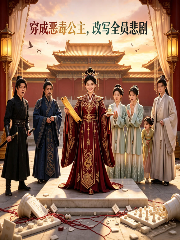 《穿成恶毒公主，改写全员悲剧》