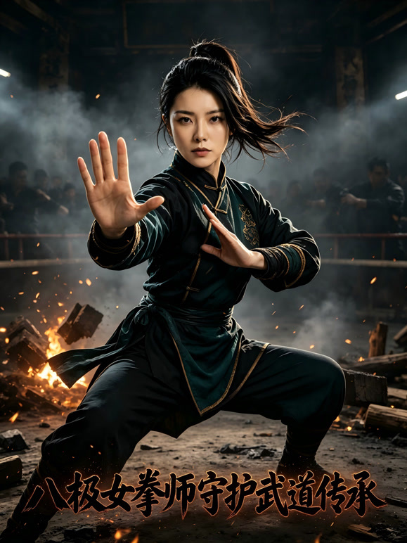 八极女拳师守护武道传承