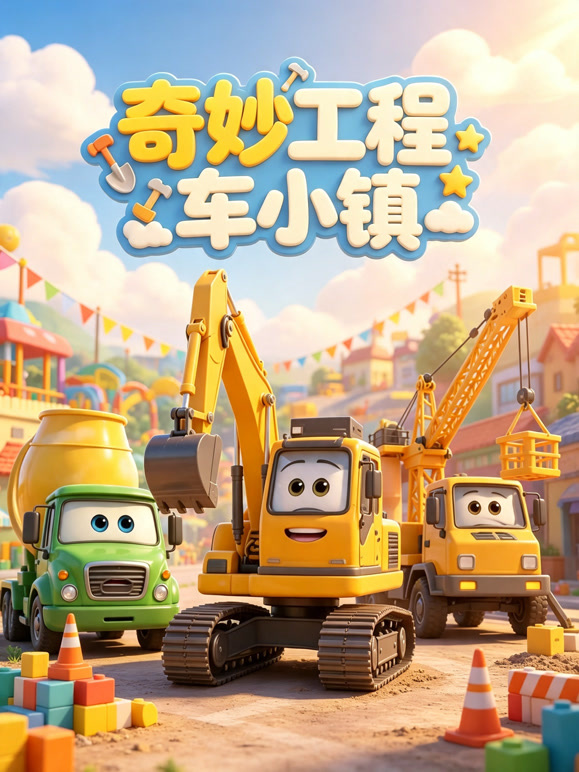 奇妙工程车小镇