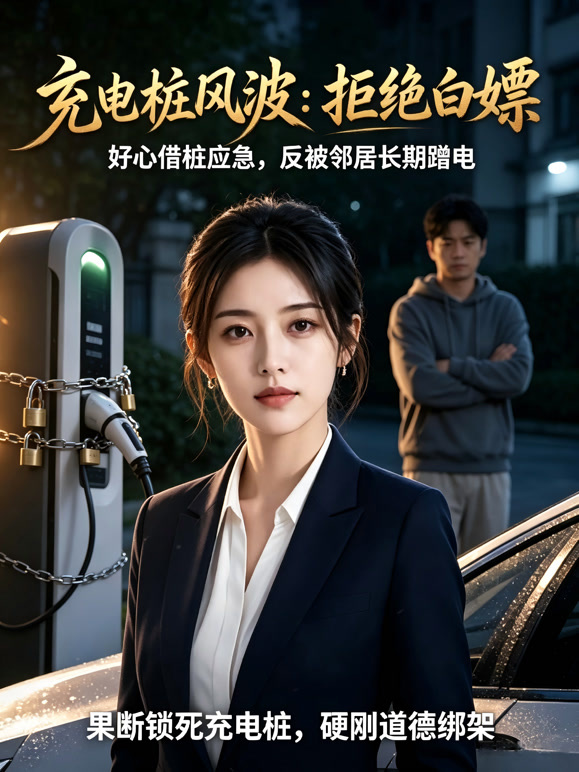 充电桩风波：拒绝白嫖