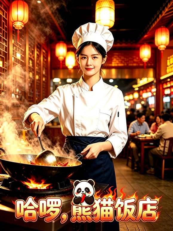 哈啰，熊猫饭店