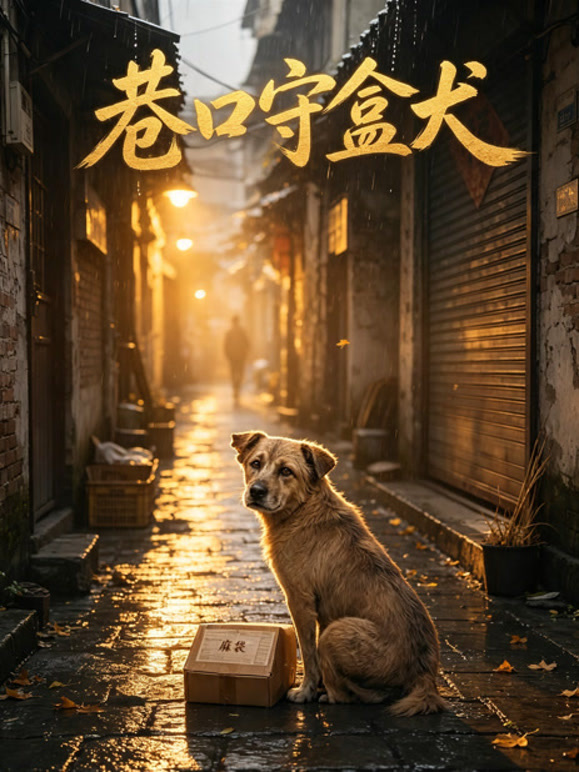 《巷口守盒犬》