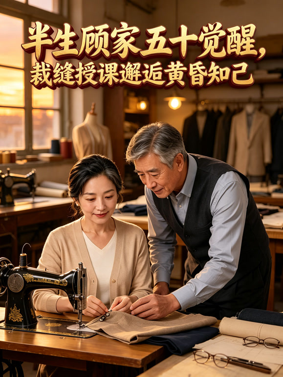 半生顾家五十觉醒，裁缝授课邂逅黄昏知己
