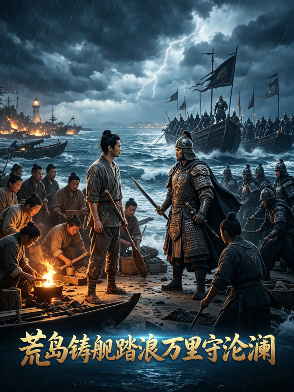 荒岛铸舰踏浪万里守沧澜