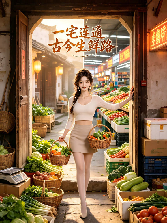 一宅连通古今生鲜路