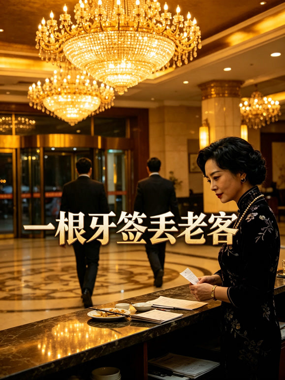 一根牙签丢老客