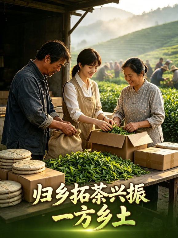 归乡拓茶兴振一方乡土