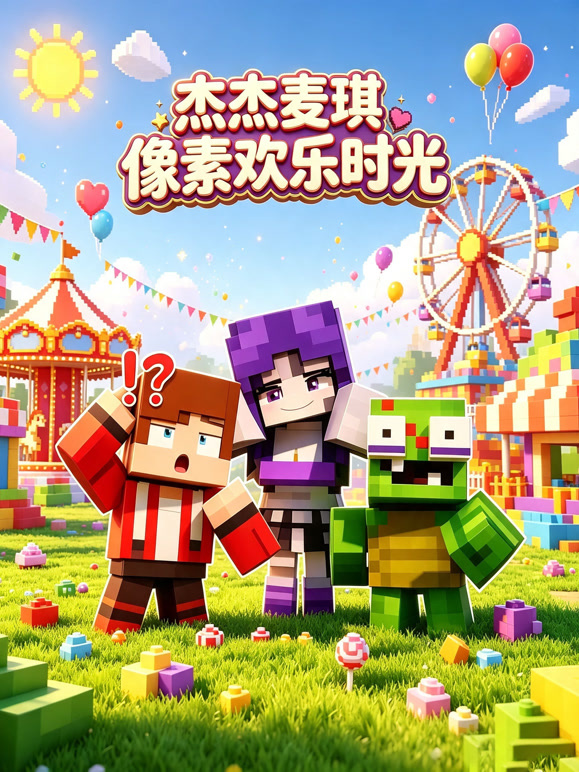 杰杰麦琪像素欢乐时光