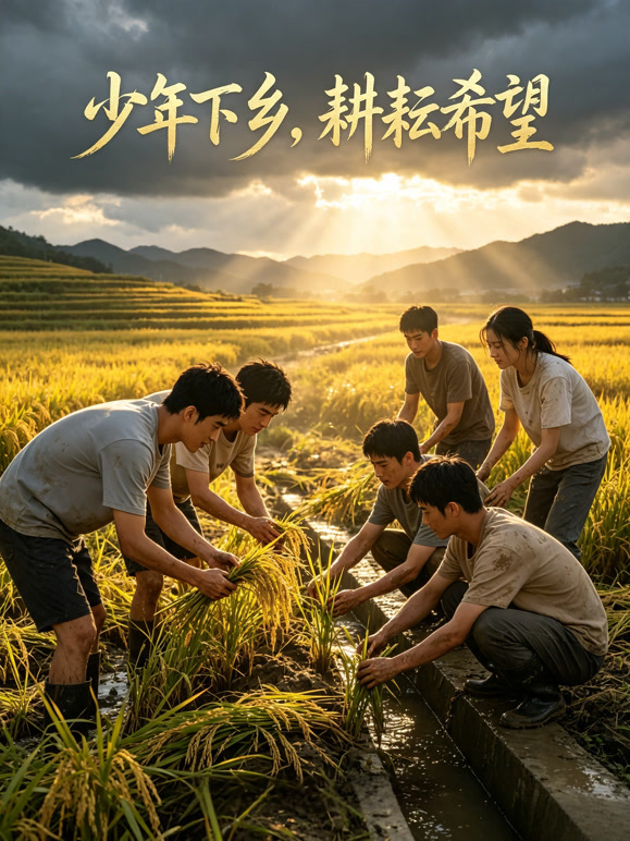 少年下乡，耕耘希望