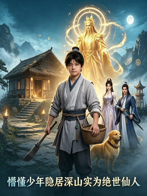 懵懂少年隐居深山实为绝世仙人