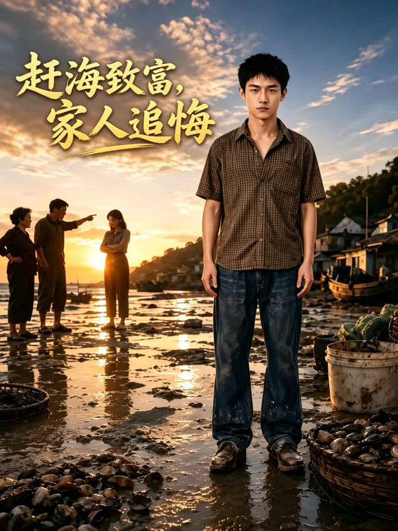 赶海致富，家人追悔