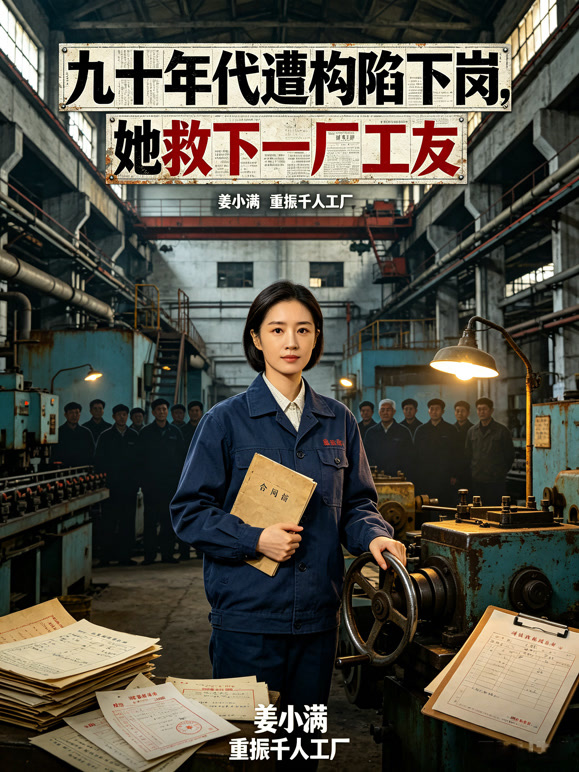 九十年代遭构陷下岗，她救下一厂工友