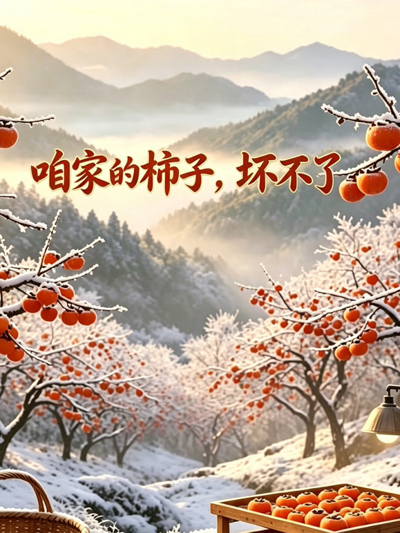 咱家的柿子，坏不了