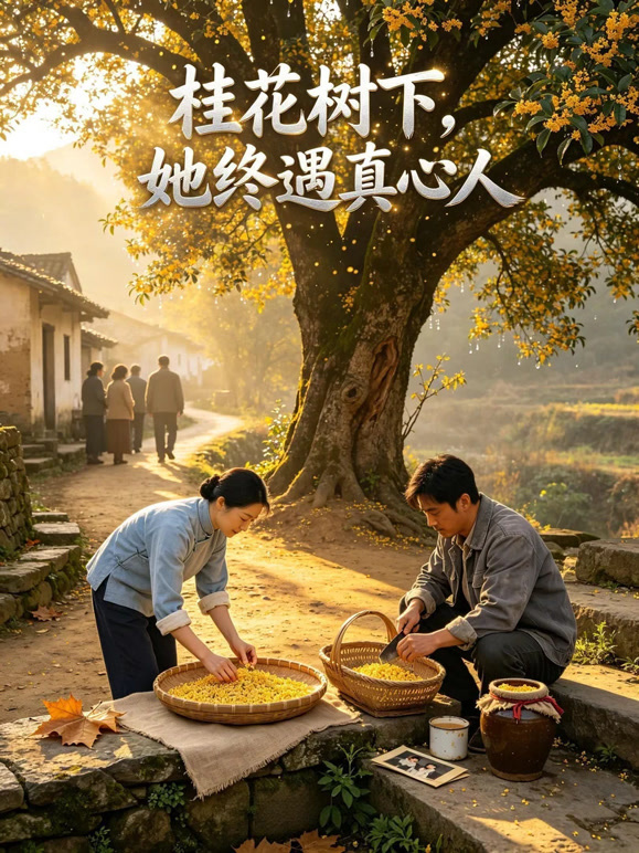 桂花树下，她终遇真心人