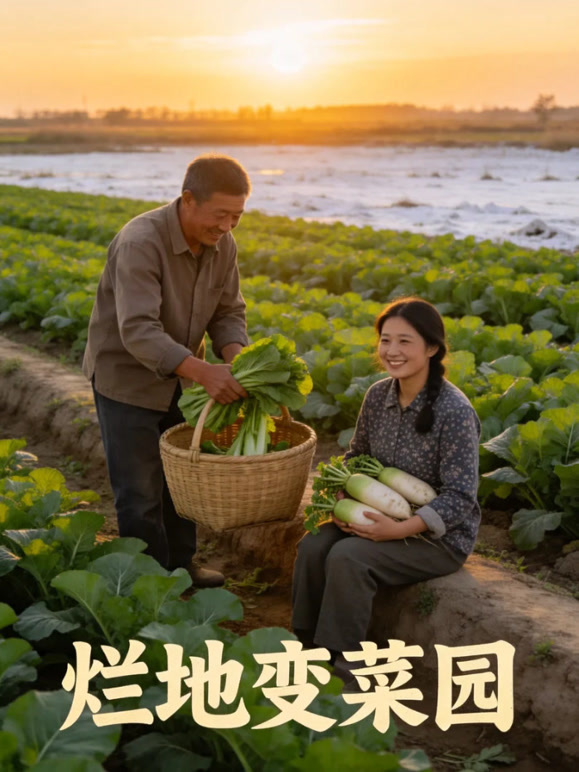 烂地变菜园