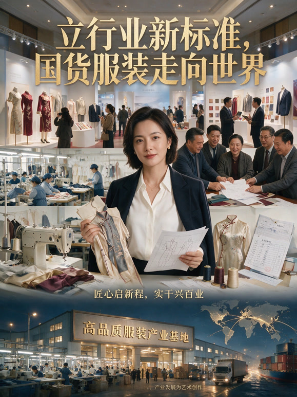 立行业新标准，国货服装走向世界
