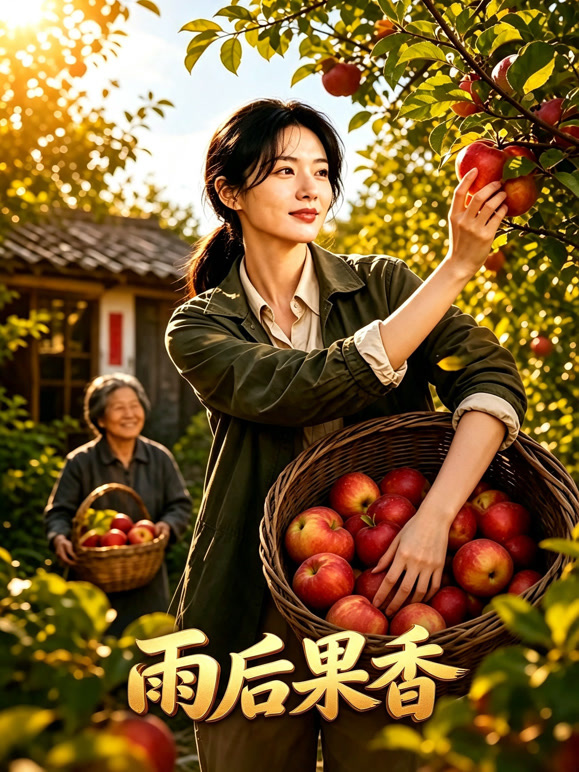 雨后满村果香
