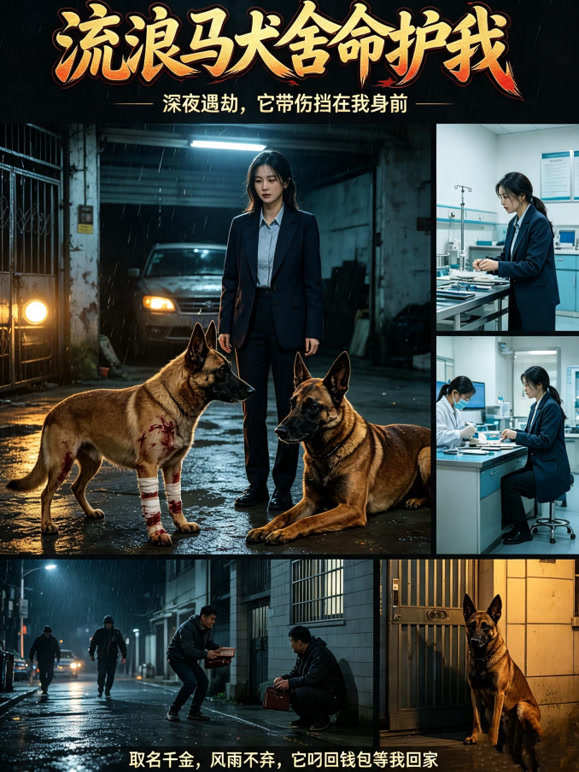 流浪马犬舍命护我