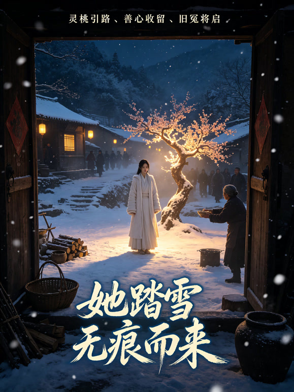 她踏雪无痕而来