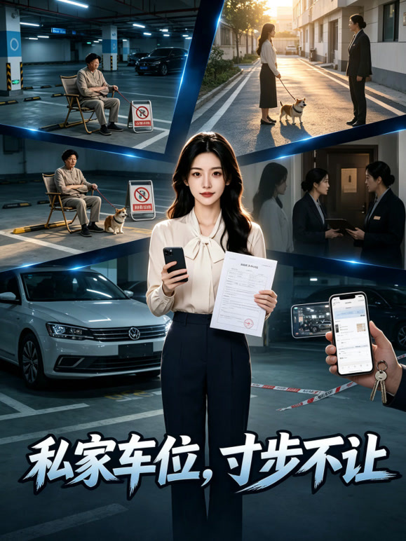 私家车位，寸步不让
