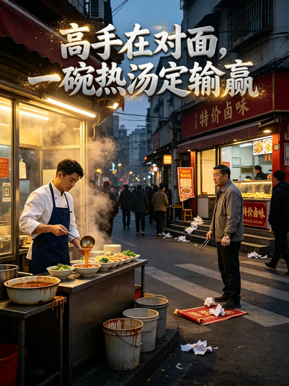 高手在对面，一碗热汤定输赢