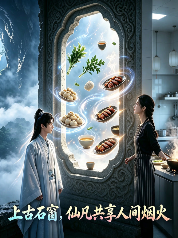 上古石窗，仙凡共享人间烟火