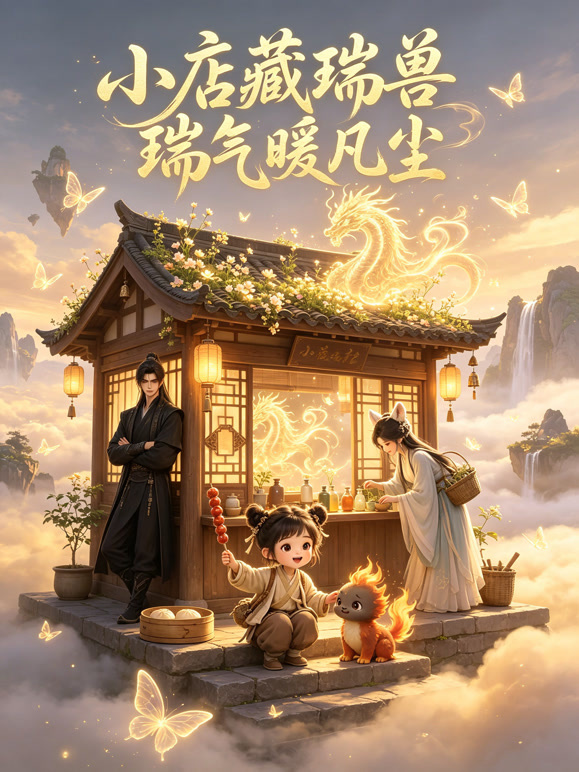 小店藏瑞兽，瑞气暖凡尘