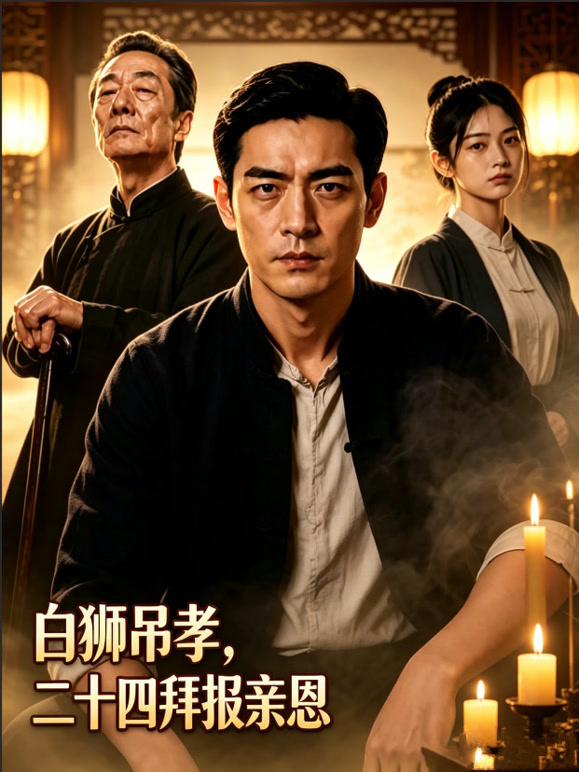 白狮吊孝，二十四拜报亲恩