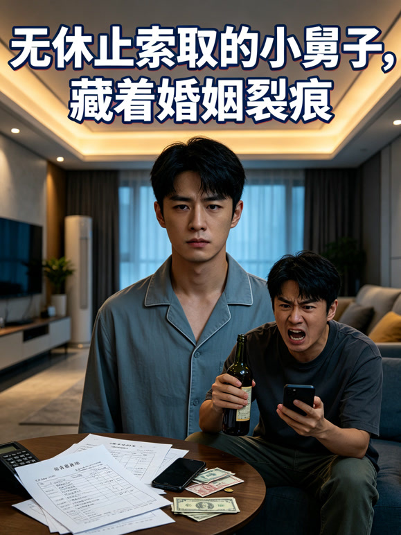 无休止索取的小舅子，藏着婚姻裂痕