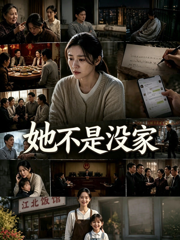 她不是没家