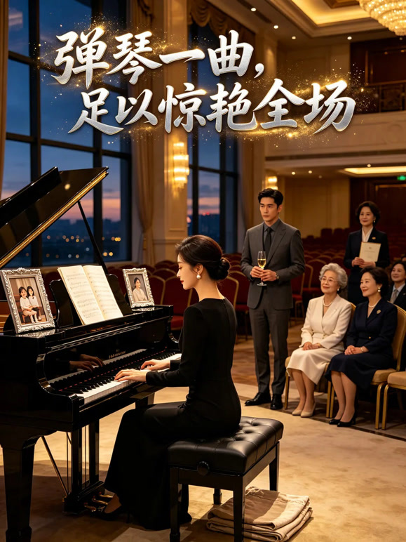 弹琴一曲，足以惊艳全场