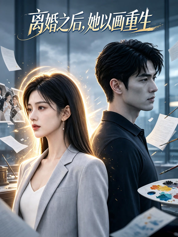 离婚之后，她以画重生