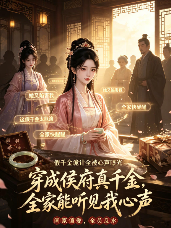 穿成侯府真千金，全家能听见我心声