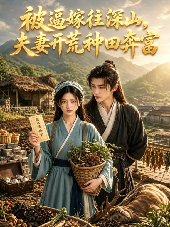 被逼嫁往深山，夫妻开荒种田奔富