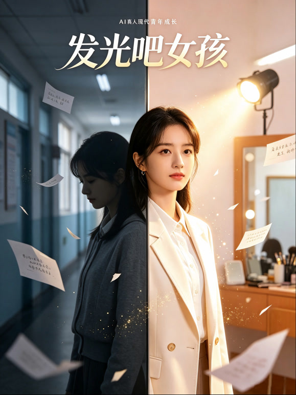 发光吧女孩