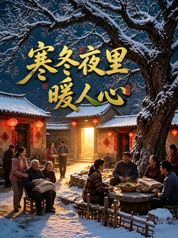 寒冬夜里暖人心