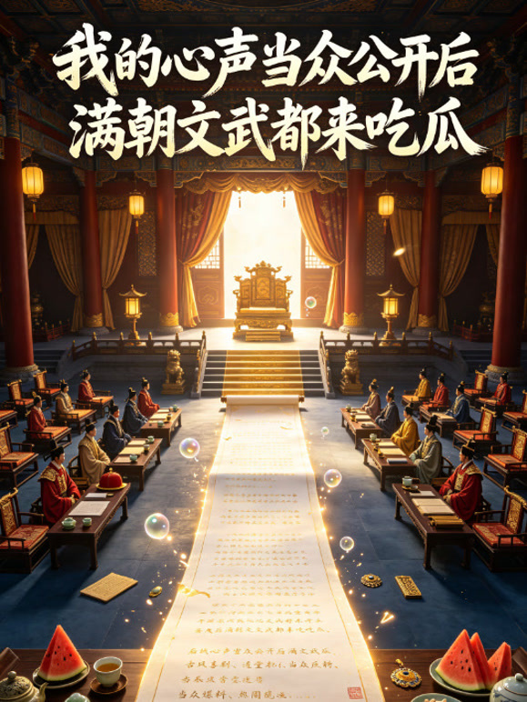 我的心声当众公开后满朝文武都来吃瓜