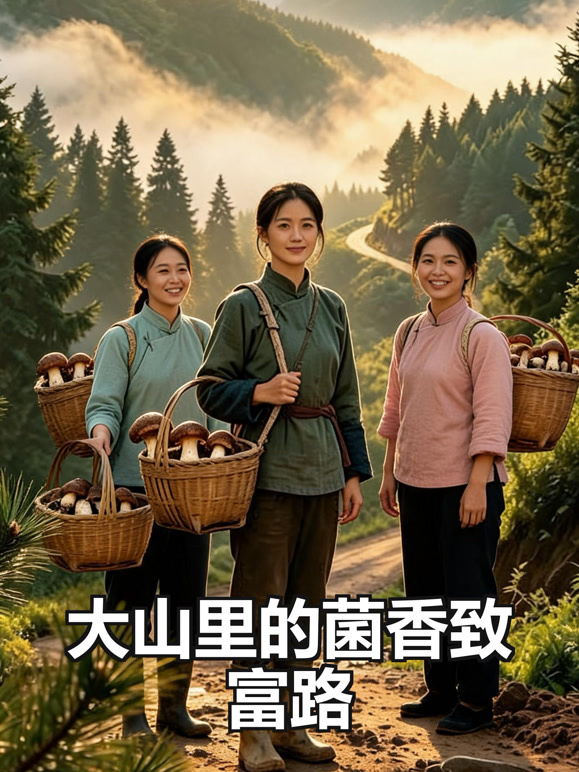 大山里的菌香致富路