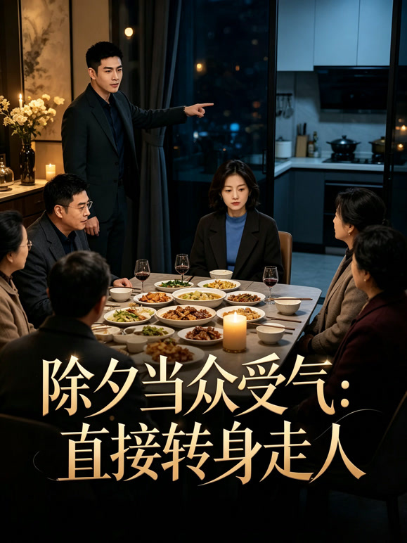 除夕当众受气：直接转身走人