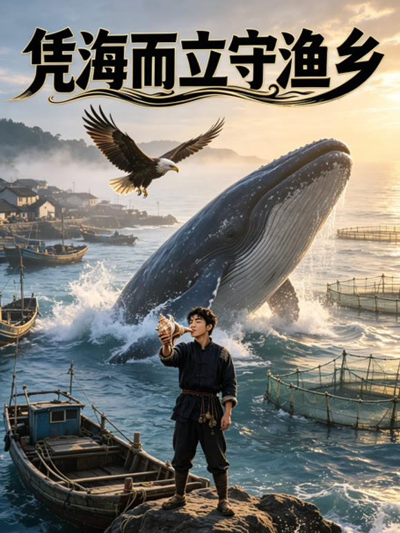 凭海而立守渔乡