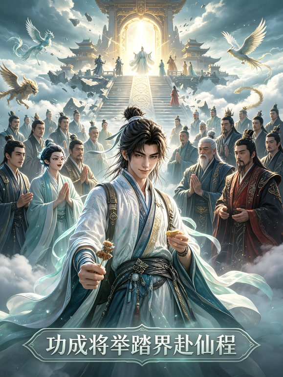 功成将举踏界赴仙程