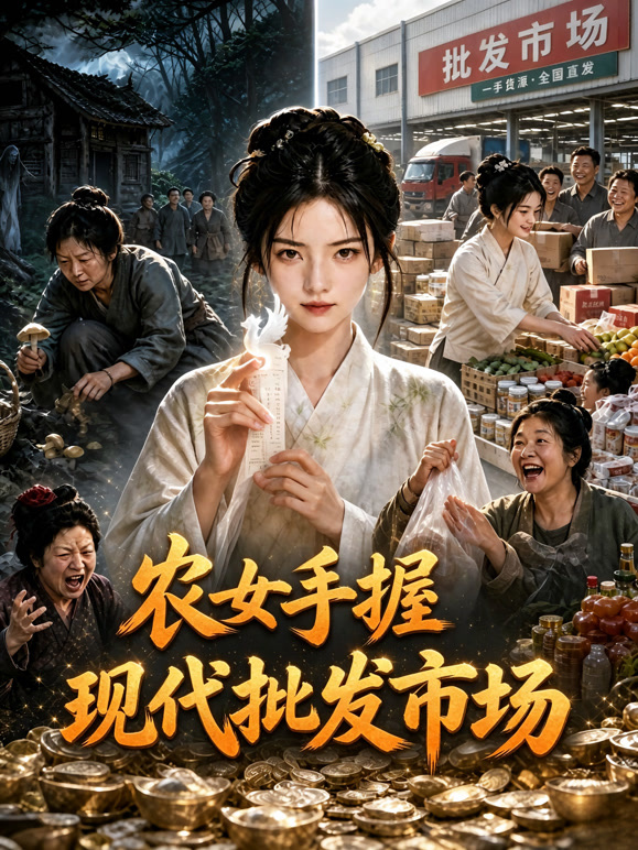农女手握现代批发市场