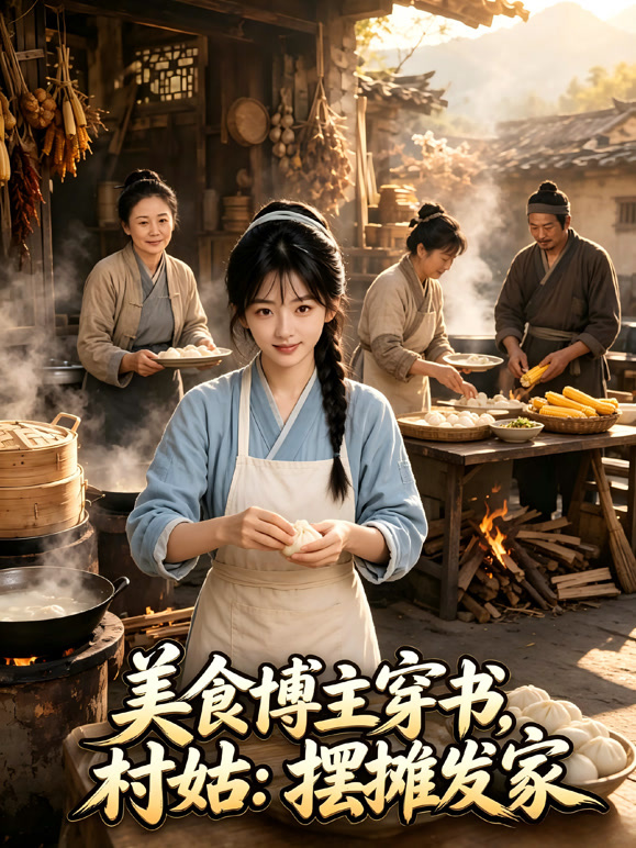 美食博主穿书村姑：摆摊发家