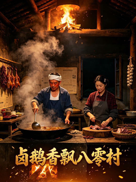 卤鹅香飘八零村